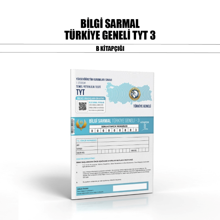 B.SARMAL TYT TÜRKİYE GENELİ SNV 3-B - 2024-25